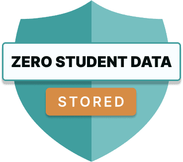 Zero student data stored crest